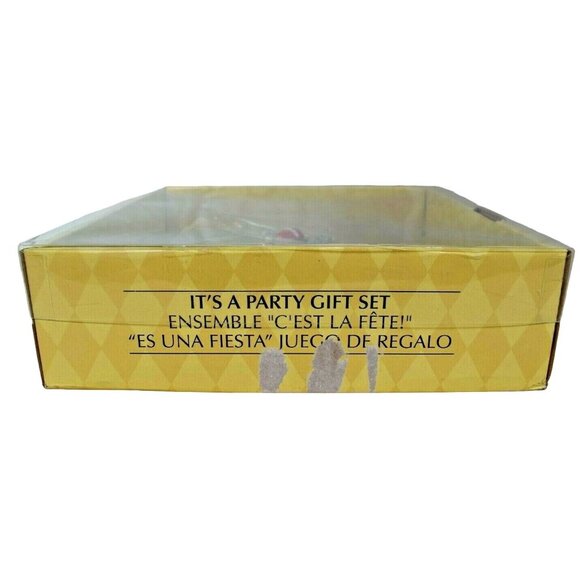 Cypress Home Its a Party Gift Cheese Board 3 Piece Set Boughs of Holly Christmas - Picture 6 of 6